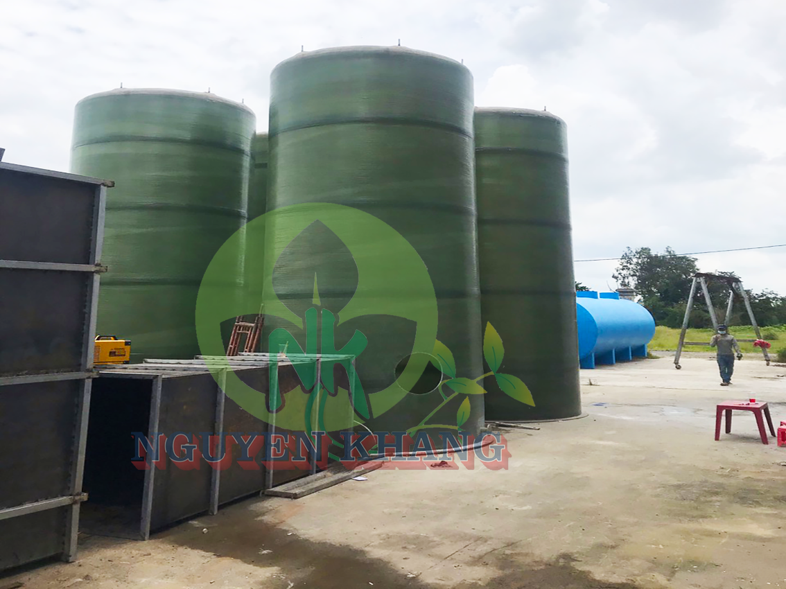 BỒN COMPOSITE XỬ LÝ NƯỚC THẢI FRP